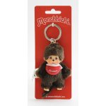 Přívěsek na klíče Monchhichi kluk červený bryndáček Mončiči – Sleviste.cz