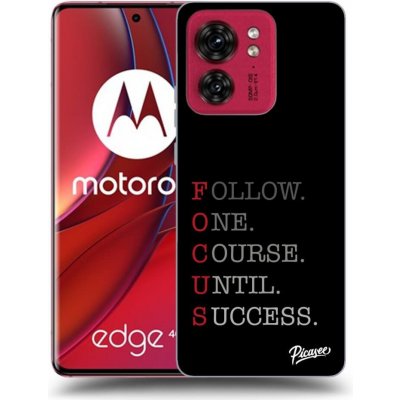 Picasee silikonové Motorola Edge 40 - Focus černé