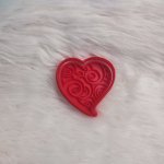 Vykrajovátko Srdce Ornament | Valentýnská vykrajovátka a razítka | Elegantní pečení ne Valentýnské sušenky – Hledejceny.cz