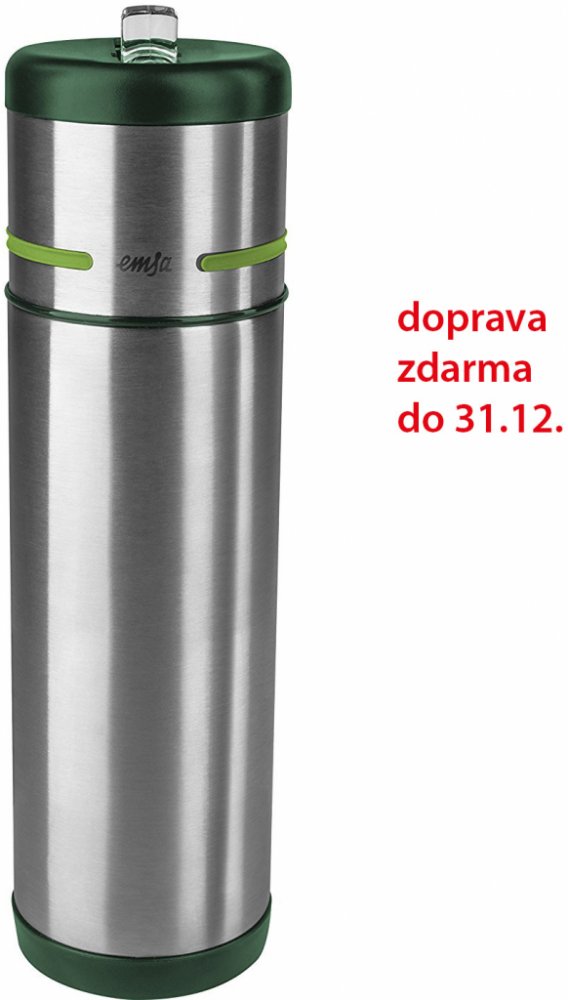 Emsa termoska MOBILITY s pítkem nerez 0,5 l | Srovnanicen.cz