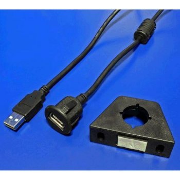 Goobay 95449 USB 2.0 A M - USB 2.0 A F, 5m, černý