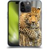 Pouzdro a kryt na mobilní telefon Apple Pouzdro Head Case Apple iPhone 15 Pro Max DIVOČINA – LEOPARD