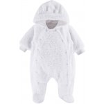 EEVI Kojenecký overal s kapucí MELLOW bílý – Zboží Dáma