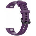 BStrap Silicone Line řemínek na Honor Band 4, purple SHO001C07 – Zbozi.Blesk.cz