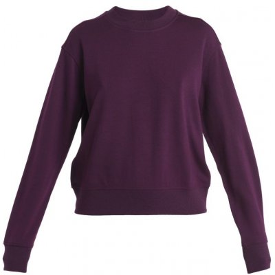 Icebreaker Wmns Merino Crush II LS sweatshirt Nightshade – Zboží Mobilmania