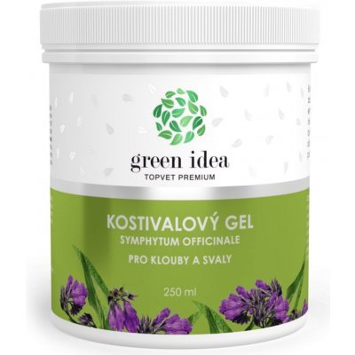 Green idea kostivalový masážní gel 250 ml – Zboží Dáma
