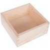 Úložný box ČistéDřevo Dřevěný box 15x15 cm