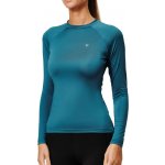 EQUESTRIAN STOCKHOLM Triko funkční Dynamic Equestrian Stockholm s krátkým rukávem dámské deep teal blue – Zboží Dáma