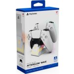 PDP Afterglow Wave Dual Charger - White - PS5 – Zboží Živě