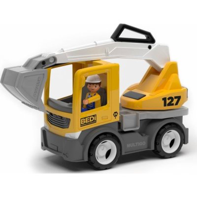 WADER MultiGO Build Sklápěčka s řidičem auto s Igráčkem – Hledejceny.cz