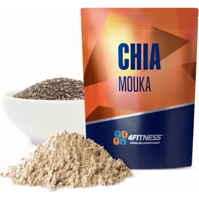 4fitness Chia mouka 400 g – Sleviste.cz