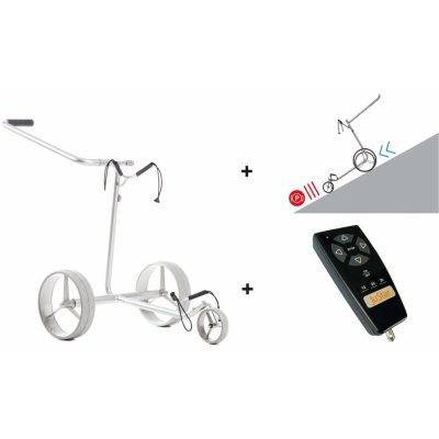 JuStar Silver 1.0 elektrický + dálkové ovládání + parkovací brzda – Zboží Mobilmania