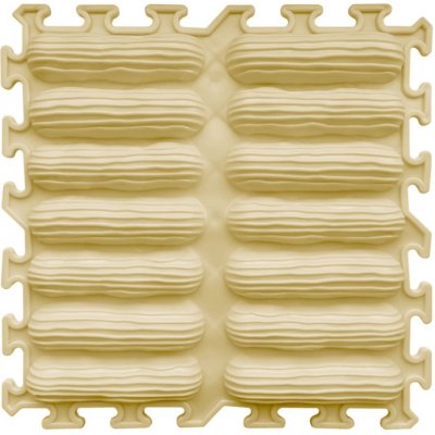 OrtoNature Masážní ortopedické podložky Banány měkké smetanová – Zboží Mobilmania