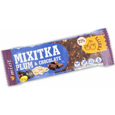 MIXIT Mixitka bez lepku švestka a čokoláda 46 g – Zbozi.Blesk.cz