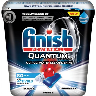 Finish Quantum Ultimate Kapsle do myčky nádobí 80 ks – Zboží Mobilmania