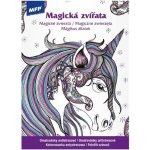 MFP omalovánky antistresové Magická zvířata – Zboží Dáma