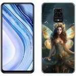 mmCase Gelové Xiaomi Redmi Note 9S - motýlí žena – Zboží Živě