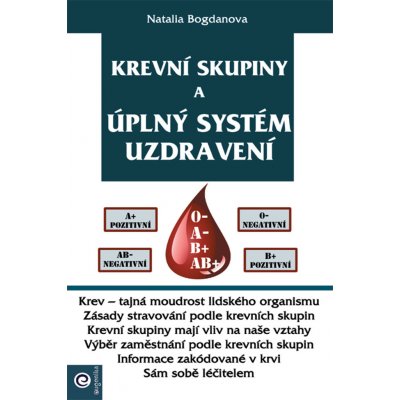 Bogdanova, Natalia - Krevní skupiny a úplný systém uzdravení – Zboží Mobilmania