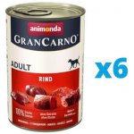 Animonda GranCarno Adult Beef 6 x 400 g – Hledejceny.cz