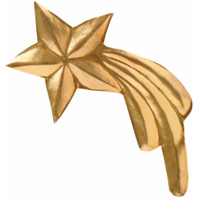 Ib Laursen Kovová ozdoba Gold Shooting Star, zlatá barva, kov – Hledejceny.cz
