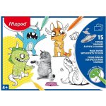Maped Magické omalovánky A4 – Zboží Mobilmania