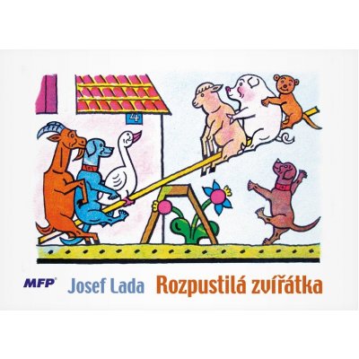 MFP Paper s.r.o. omalovánky Lada Rozpustilá zvířátka 5300536 – Zbozi.Blesk.cz