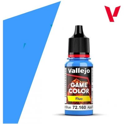 Vallejo: Game Color Fluorescent Blue 18ml – Zboží Mobilmania