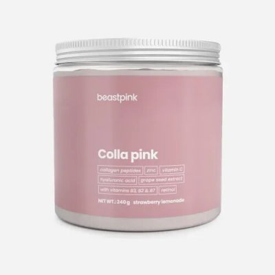 BeastPink Colla Pink strawberry limeade 6 x 240 g – Hledejceny.cz