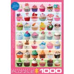 EuroGraphics Oslava cupcakes 1000 dílků – Zboží Dáma