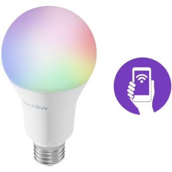 TechToy Chytrá žárovka 9W E27 RGB ZigBee 3ks TSL-LIG-A70ZB-3PC