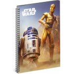 Presco Group blok Star Wars Droid A5 linkovaný,spirálový – Zboží Živě