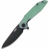 Nůž KUBEY Nova Liner Lock Flipper Folding Pocket Knife Jade G10 Handle KU117G