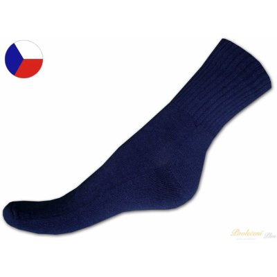Nepon Trekové ponožky polofroté Tmavě modré – Zboží Mobilmania