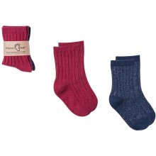 Mama's Feet Dětské ponožky Tinsels Scarlet červené/modré