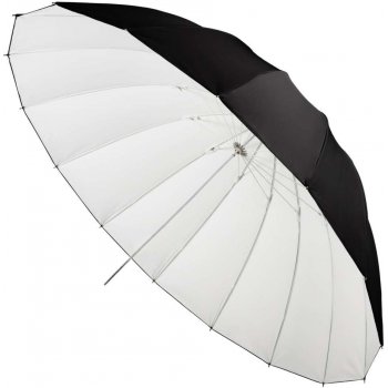 St.deštník BW-185 / černý-bílý 185 cm, Terronic