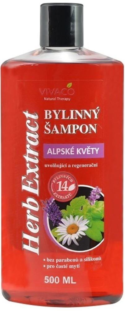 Herb Extract Bylinný šampon Alpské květy 500 ml