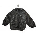 Zimní bunda dětská lesklá khaki – Zboží Mobilmania