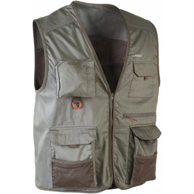 CAPERLAN Rybářská vesta 100 Junior khaki – Zboží Mobilmania
