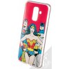 Pouzdro a kryt na mobilní telefon Samsung Pouzdro DC Comics Justice League 003 Samsung Galaxy A6 Plus 2018 červené