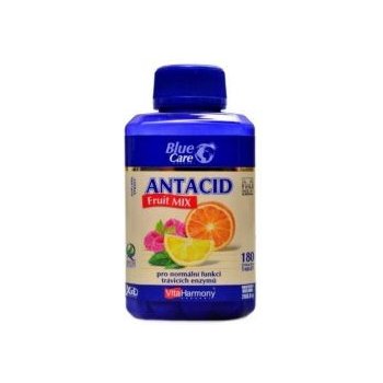 Vitaharmony XXL Antacid Fruit Mix Pomeranč citron malina 180 tablet