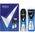 Rexona Cobalt Men sprchový gel 250 ml + deospray 150 ml dárková sada – Zboží Mobilmania