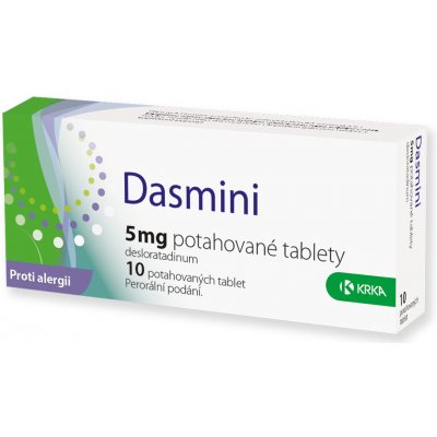 DASMINI POR 5MG TBL FLM 10