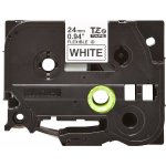 Brother TZE-FX251, černý tisk bílý podklad 8 m x 24 mm – Zboží Dáma