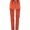 Dámské sportovní kalhoty Fjällräven Keb Trousers W Cabin Red-Rowan Red