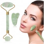 Jade Roller Masážní váleček na obličej KIK KX6826 – Sleviste.cz