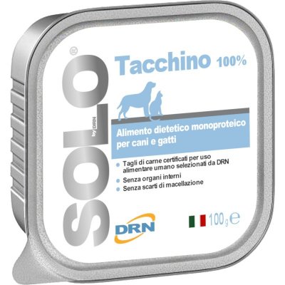 Solo Adult Dog 100% Tacchino krůtí 100 g – Zboží Mobilmania