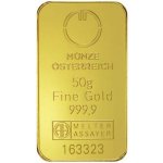 Münze Österreich zlatý slitek 50 g – Hledejceny.cz