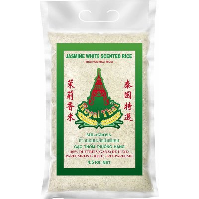 Royal Thai Dlouhozrnná jasmínová rýze 4,5 kg – Zboží Dáma
