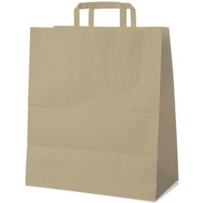Papírová taška hnědá 45+17 x 48 cm [25 ks] – Sleviste.cz