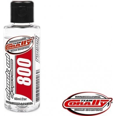 Team Corally silikonový olej do tlumičů 800 CPS /2oz 60 ml – Hledejceny.cz